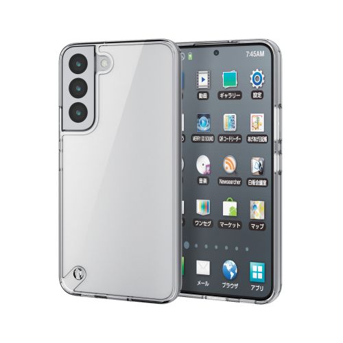 Galaxy S22(SC-51C/SCG13)用ハイブリッドケース/極み/クリア