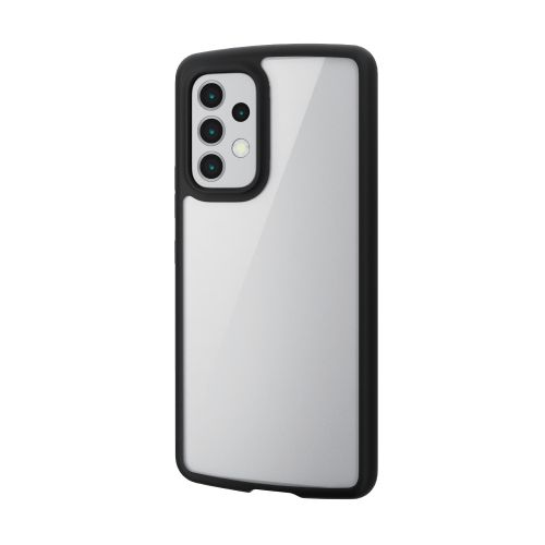 Galaxy A53 5G(SC-53C/SCG15)用ハイブリッドケース/TOUGH SLIM LITE/フレームカラー/背面クリア/ブラック