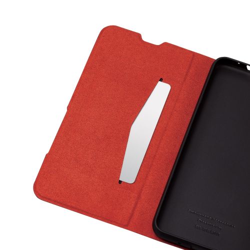 Galaxy A23 5G(SC-56C/SCG18)用レザーケース/手帳型/UltraSlim/薄型/磁石付き/ブラック