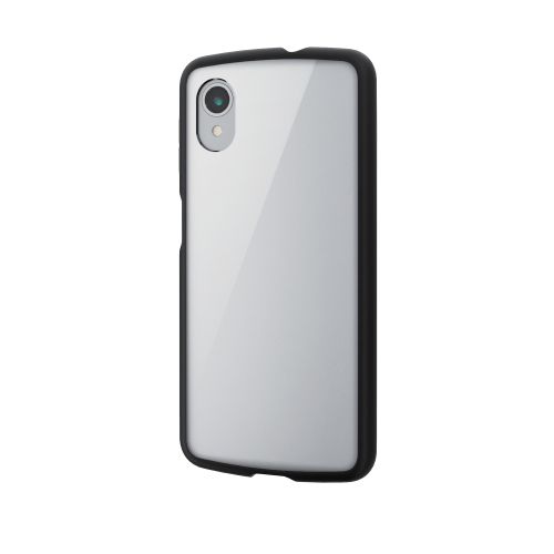 Galaxy A23 5G(SC-56C/SCG18)用ハイブリッドケース/TOUGH SLIM LITE/フレームカラー/背面クリア/ブラック