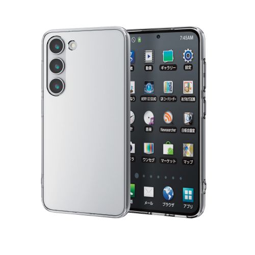 Galaxy S23 (SC-51D/SCG19)用ハイブリッドケース/極み/クリア