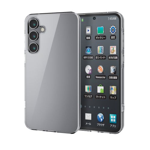 Galaxy A55 5G (SC-53E)用ハイブリッドケース/極み/クリア