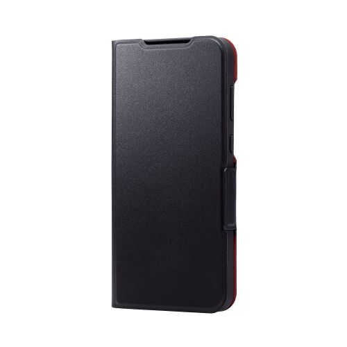 Galaxy A55 5G (SC-53E)用レザーケース/手帳型/UltraSlim/薄型/磁石付き/ブラック