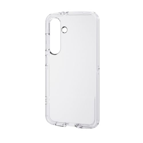 Galaxy S25(SC-51F)/ソフトケース/TOUGH SLIM LITE/衝撃吸収/ストラップシート付属/クリア