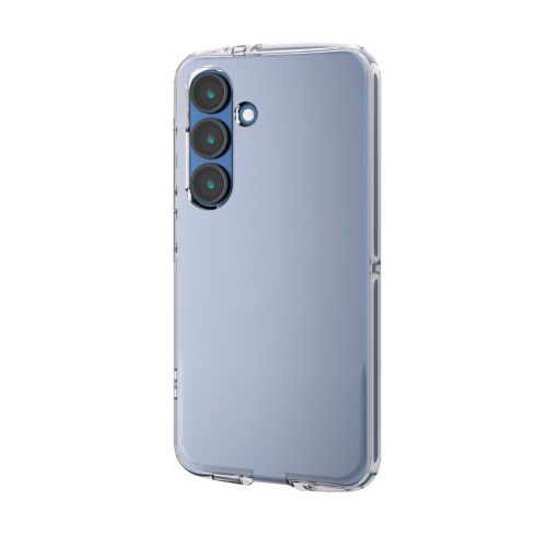 Galaxy S25(SC-51F)/ソフトケース/TOUGH SLIM LITE/衝撃吸収/ストラップシート付属/クリア