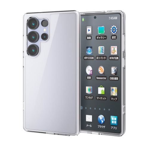Galaxy S25 Ultra(SC-52F)/ハイブリッドケース/極み/クリア