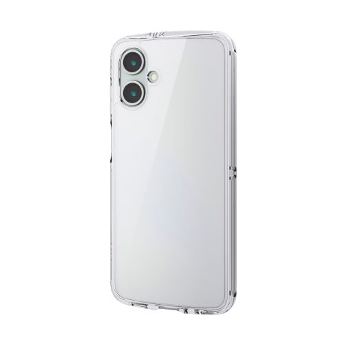 Galaxy A25 5G(SC-53F)/ハイブリッドケース/TOUGH SLIM LITE/オールクリア/ストラップシート付属/クリア