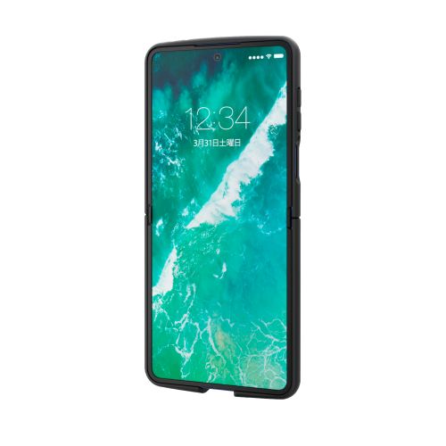 Galaxy Z Flip7 (SC-55F)/TOUGH SLIM LITE/フレームカラー/ブラック
