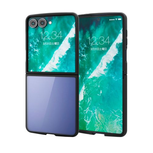 Galaxy Z Flip7 (SC-55F)/TOUGH SLIM LITE/フレームカラー/ブラック