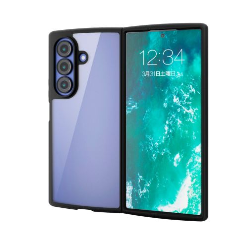 Galaxy Z Fold7 (SC-56F)/TOUGH SLIM LITE/フレームカラー/ブラック