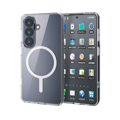 Galaxy S26 (SC-51G)/ハイブリッドケース/MAGKEEP/ホワイト