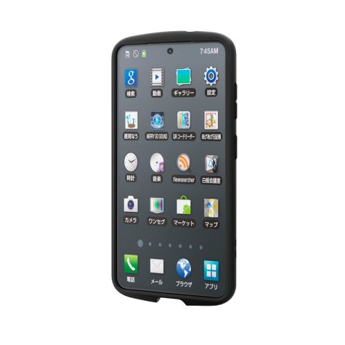 Galaxy S26 (SC-51G)/TOUGH SLIM LITE/フレームカラー/ストラップホールシート付/ブラック