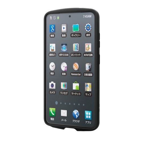 Galaxy S26 Ultra (SC-53G)/TOUGH SLIM LITE/フレームカラー/ストラップホールシート付/ブラック