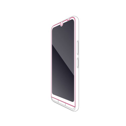 BASIO active3/ガラスフィルム/高透明/超簡単貼付ツール付き