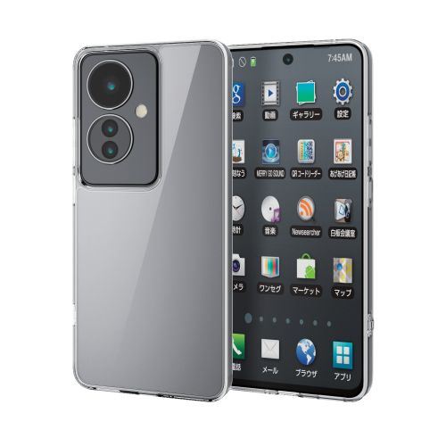 OPPO Reno11 A用ハイブリッドケース/極み/クリア