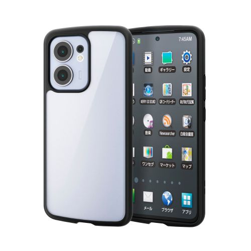 OPPO Reno 13A/TOUGH SLIM LITE/フレームカラー/ブラック