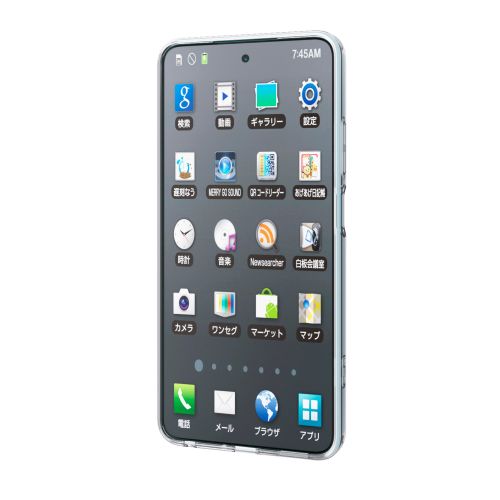 OPPO A5 5G/ハイブリッドケース/クリア