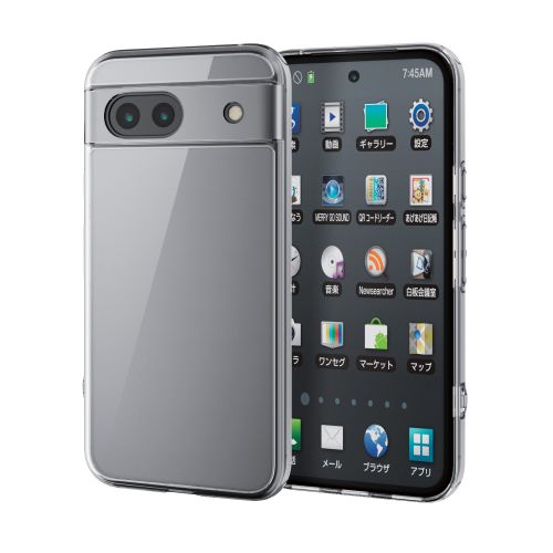 Google Pixel 8a用ハイブリッドケース/極み/クリア