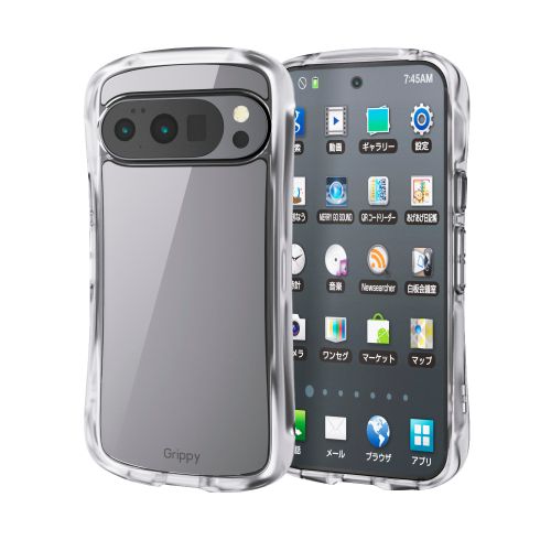 Google Pixel 10/Google Pixel 10 Pro/Grippy/オールクリア/ストラップホールシート付/クリア
