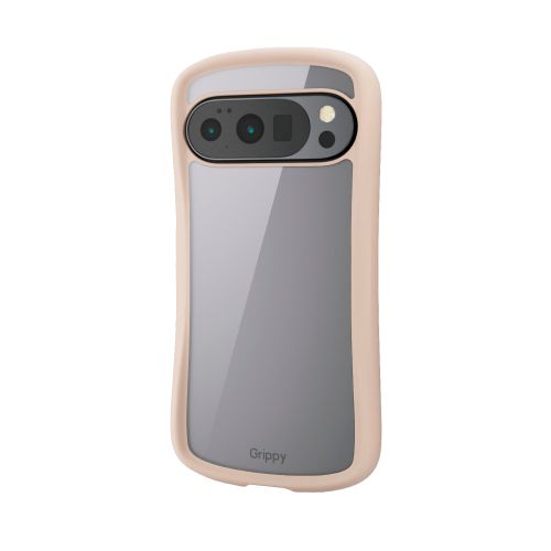 Google Pixel 10/Google Pixel 10 Pro/Grippy/フレームカラー/ストラップホールシート付/ベージュ
