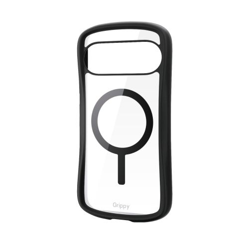 Google Pixel 10/Google Pixel 10 Pro/Grippy/フレームカラー/ストラップ/MAGKEEP/ホールシート付/ブラック