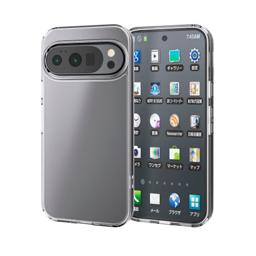Google Pixel 10/Google Pixel 10 Pro/ハイブリッドケース/シルキークリア/クリア