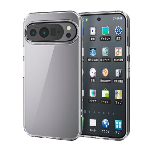 Google Pixel 10 Pro XL/ハイブリッドケース/クリア