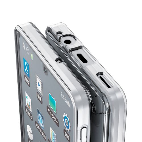 AQUOS sense6s(SHG07)/AQUOS sense6用ハイブリッドケース/極み/クリア