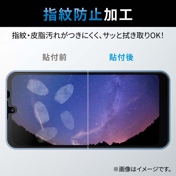 AQUOS wish3(SH-53D)/AQUOS wish2(SH-51C)/AQUOS wish用フィルム/指紋防止/反射防止