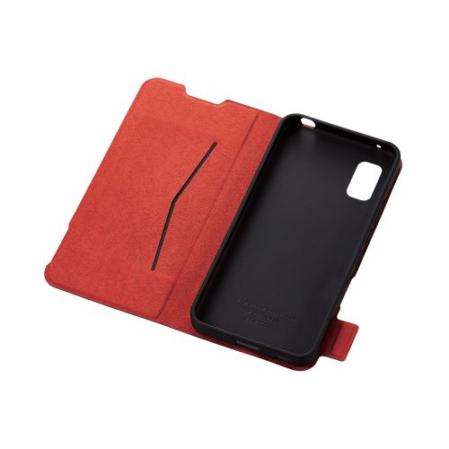 AQUOS wish2(SH-51C)/AQUOS wish(SHG06)用レザーケース/手帳型/UltraSlim/薄型/磁石付き/ブラック