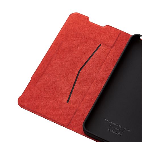 AQUOS wish2(SH-51C)/AQUOS wish(SHG06)用レザーケース/手帳型/UltraSlim/薄型/磁石付き/ブラック