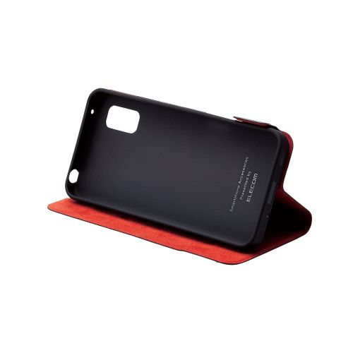 AQUOS wish2(SH-51C)/AQUOS wish(SHG06)用レザーケース/手帳型/UltraSlim/薄型/磁石付き/ブラック