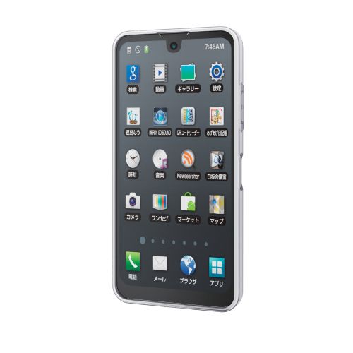 AQUOS wish3 (SH-53D)用ソフトケース/極み/クリア