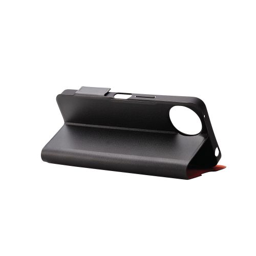 AQUOS wish4 (SH-52E)用レザーケース/手帳型/UltraSlim/薄型/磁石付き/ブラック