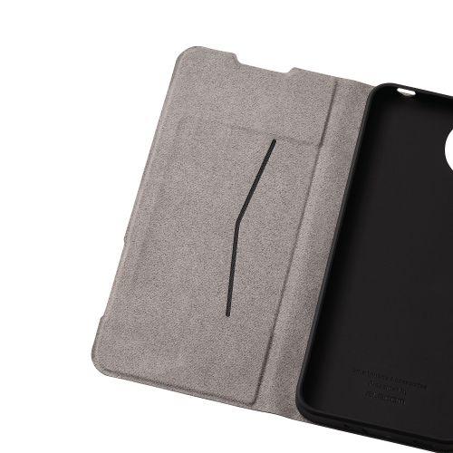 AQUOS wish4 (SH-52E)用レザーケース/手帳型/UltraSlim/薄型/磁石付き/ネイビー