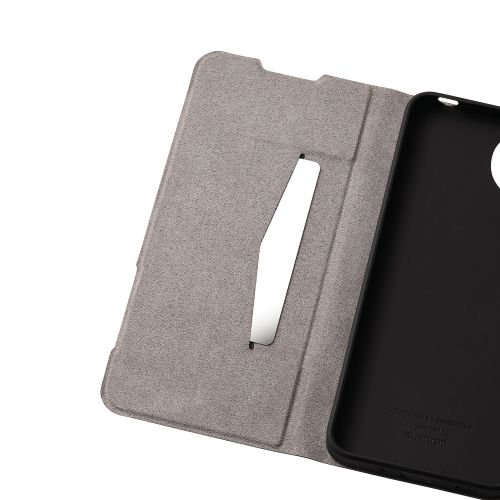 AQUOS wish4 (SH-52E)用レザーケース/手帳型/UltraSlim/薄型/磁石付き/ネイビー