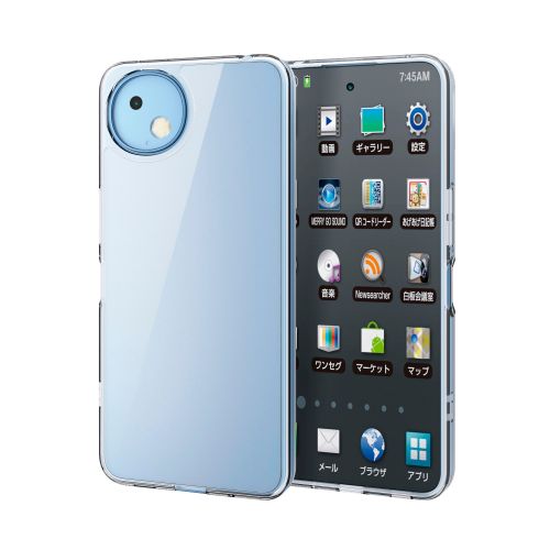 AQUOS wish5/ハイブリッドケース/クリア