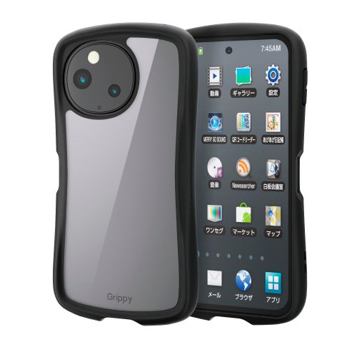AQUOS sense10(SH-53F・SH-M33)/sense9(SH-53E・SH-M29)Grippy/フレームカラー/ブラック