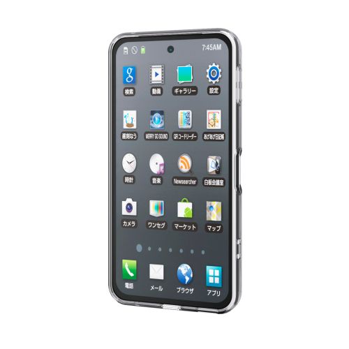 AQUOS sense10(SH-53F・SH-M33)/sense9(SH-53E・SH-M29)ハイブリッドケース/クリア