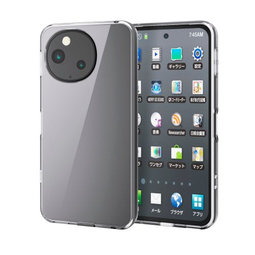 AQUOS sense10(SH-53F・SH-M33)/sense9(SH-53E・SH-M29)ハイブリッドケース/クリア