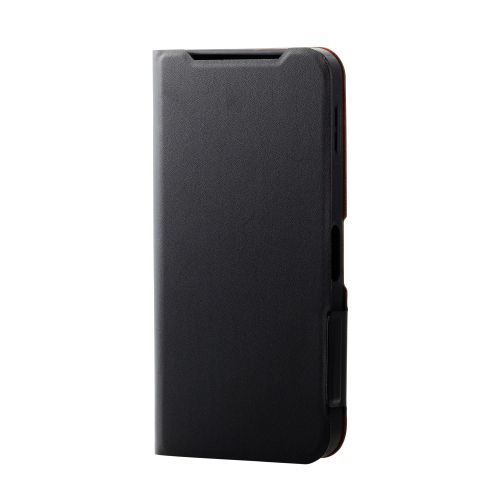 AQUOS sense10(SH-53F・SH-M33)/sense9(SH-53E・SH-M29)手帳型ケース/薄型/磁石付/ブラック