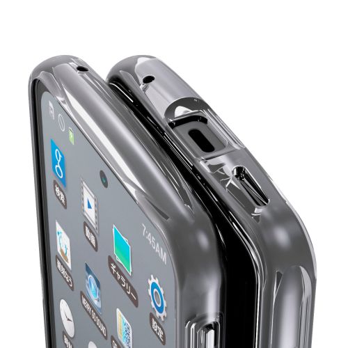 AQUOS sense10(SH-53F・SH-M33)/sense9(SH-53E・SH-M29)TOUGH SLIM LITEケース/オールクリア/ストラップホールシート付/クリア