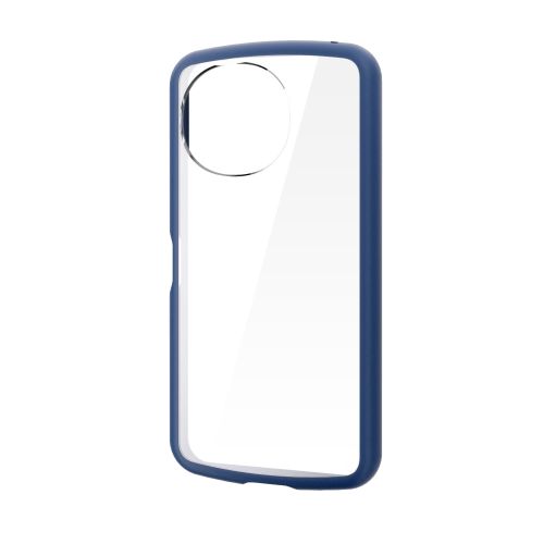 AQUOS sense10(SH-53F・SH-M33)/sense9(SH-53E・SH-M29)TOUGH SLIM LITEケース/フレームカラー/ストラップホールシート付/ネイビー