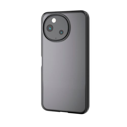 AQUOS sense10(SH-53F・SH-M33)/sense9(SH-53E・SH-M29)ソフトケース/サイドメッキ/ブラック