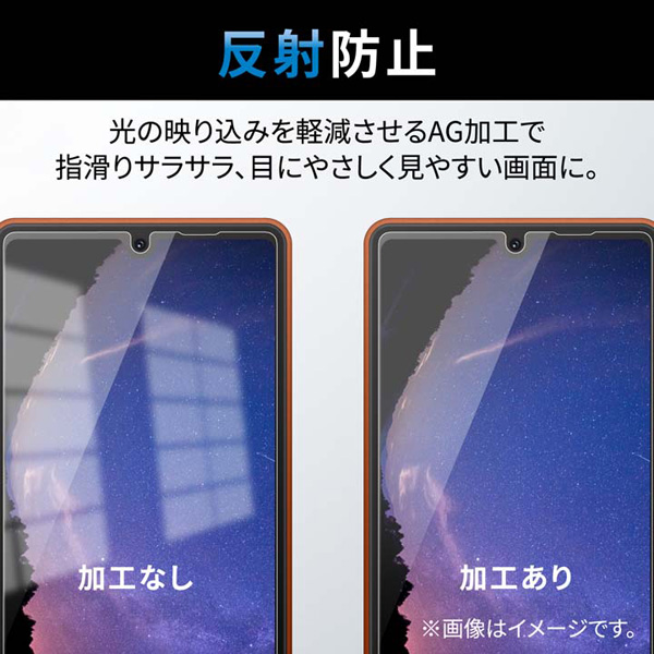 Xperia Ace III(SO-53C/SOG08)用フィルム/指紋防止/反射防止