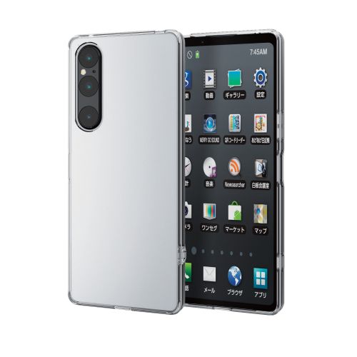 Xperia 1 V (SO-51D/SOG10)用ハイブリッドケース/極み/クリア