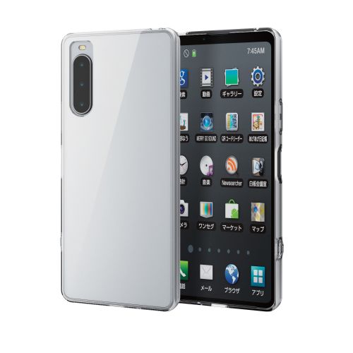 Xperia 10 V (SO-52D/SOG11)用ハイブリッドケース/極み/クリア