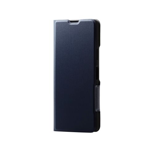 Xperia 10 VI (SO-52E)用レザーケース/手帳型/UltraSlim/薄型/磁石付き/ネイビー