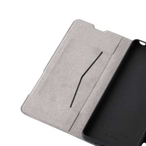 Xperia 10 VI (SO-52E)用レザーケース/手帳型/UltraSlim/薄型/磁石付き/ネイビー