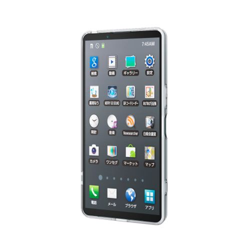 Xperia 1 VII/ハイブリッドケース/クリア